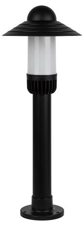 Садово-парковый светильник НТУ 01-60-008 Поллар напольный черный IP54 Е27 max60Вт h660мм - Б0057494 ЭРА