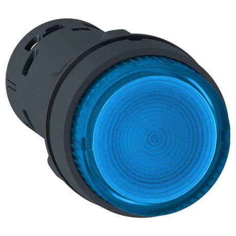 КНОПКА С ПОДСВЕТКОЙ, МОНОЛИТ., 22 ММ, ВОЗВРАТОМ, 1 НО, СИНЯЯ, LED | XB7NW36B1 Schneider Electric