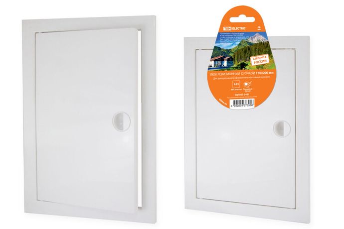 Люк ревизионный с ручкой 150х200, белый | SQ1807-0421 TDM