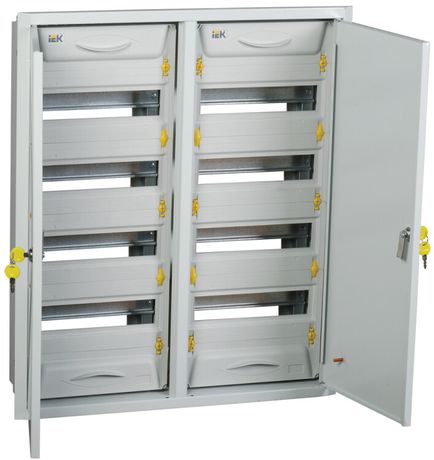 Корпус металлический ЩРв-2x48з-0 36 (ВхШхГ) 710х600х130мм IP31 УХЛ3 PRO | MKM15-V-2X48-31-ZU IEK