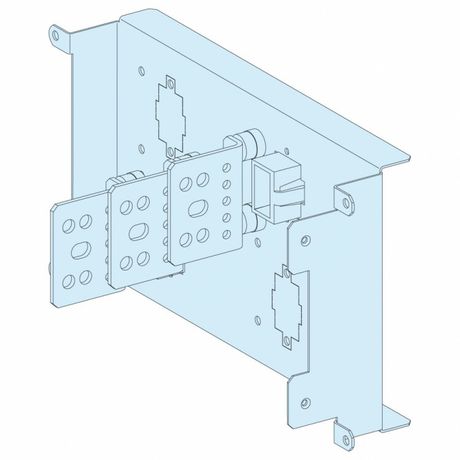 Плата вводная с силовыми коннекторами 3п 630А SchE 04459 Schneider Electric