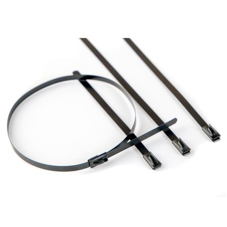 Хомут 4.6х150 сталь ANSI 304 с EP покрытием (уп.100шт) DKC 300515EP ДКС