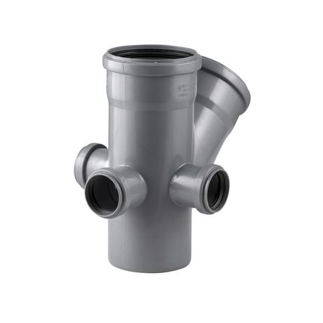 Крестовина двухплоскостная левая/правая/тыл ВК ПП 110/110/50/50/50х45 сер. RTP 36536