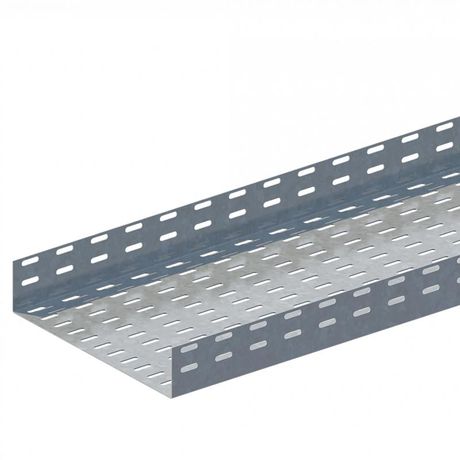 Лоток прямой перфорированный 300х65 L2000 сталь 1.2мм ЛМс-П цУТ2.5 СОЭМИ Н0122111435