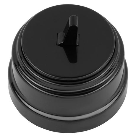 Выключатель 1-кл. тумблерный ОП РЕТРО 10А Bylectrica А110-2203 черный