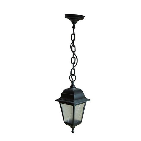 Светильник уличный UUL-A01H 60W/E27 IP44 BLACK SILVER под лампу Е27. Архитектурный подвесной. Корпус темно-серебристый. TM - UL-00009489 Uniel