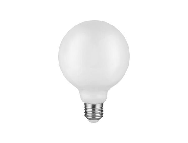 Лампа светодиодная филаментная LED 10 Вт 1100 лм 4100К AC185-265В E27 шар G95 нейтральный матовая колба диммируемая Black Filament Gauss - 189202210-D