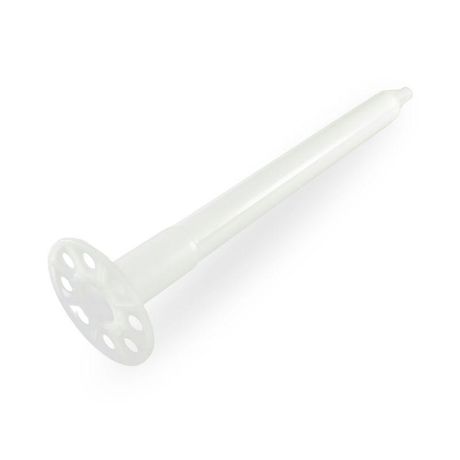 Тарельчатый дюбель гриб с гвоздем для ПМ IN150 белый (40 шт/уп) | PR08.12260 Промрукав Строитель