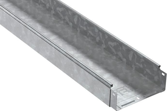 Лоток неперфорированный 150х80 L3000 сталь 1.2мм HDZ ИЭК CLN10-080-150-120-3-M-HDZ IEK