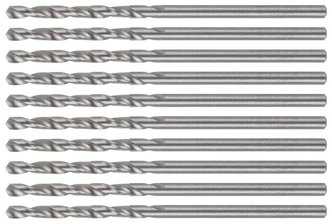 Сверло по металлу HSS угол заточки 118град. 2.0х49мм (уп.10шт) MOS 35552М