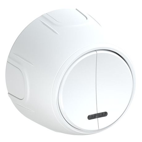 Выключатель 2-м Rotondo с подсветкой бел. OneKeyElectro 7700866 ССТ