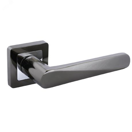 Ручка на круглой накладке (комплект), АЛЛЮР АРТ УМА BT (27140) черный титан - 12612 ПТК