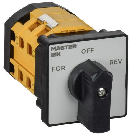 Переключатель кулачковый стандартная рукоятка 10А схема 11 | MI-CS10-010-011 IEK