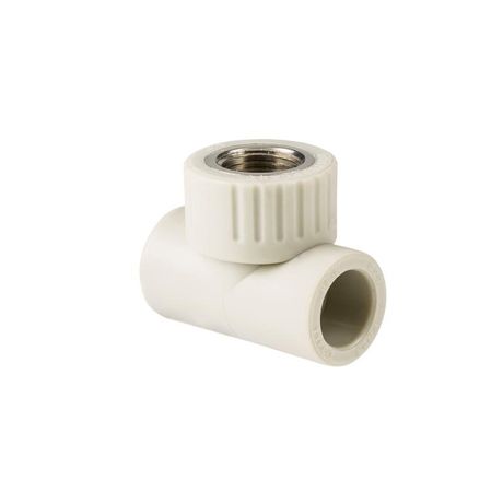 Тройник комбинированный PPR внутр. резьба 32х1/2 сер. RTP 10990