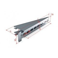 Полка кабельная К1160 сталь 2.0мм УТ1.5 КЭМЗ 461 455006 14