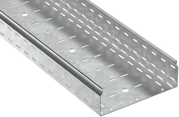 Лоток листовой перфорир. 100х300 L2000 сталь 1.5мм HDZ ESCA 7 IEK CLP10-100-300-150-2-HDZ