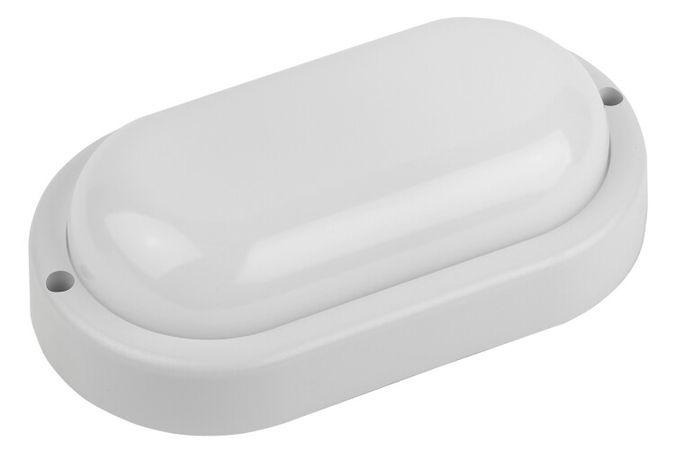 Светильник светодиодный пылевлагозащищенный для ЖКХ SPB-202-0-65К-015 IP65 15Вт 1425Лм 6500К D200 ОВАЛ LED | Б0047626 ЭРА