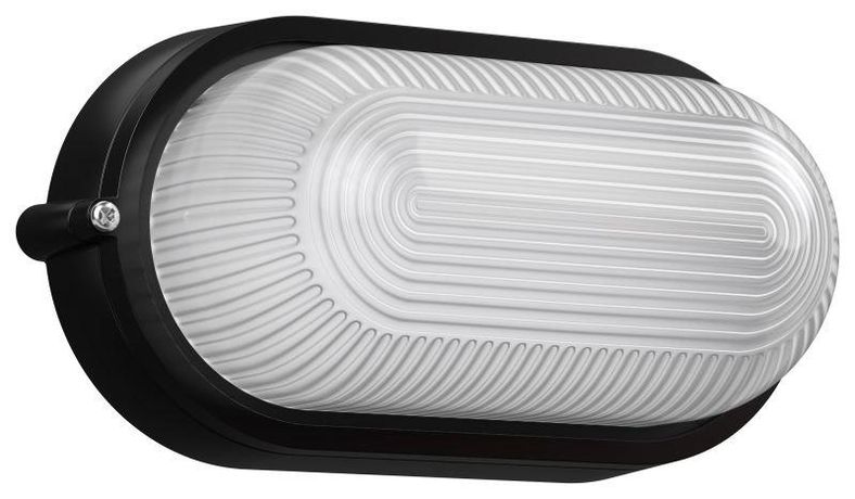 Светильник НПП 1401 60Вт Е27 IP54 черный/овал | LNPP0-1401-1-060-K02 IEK