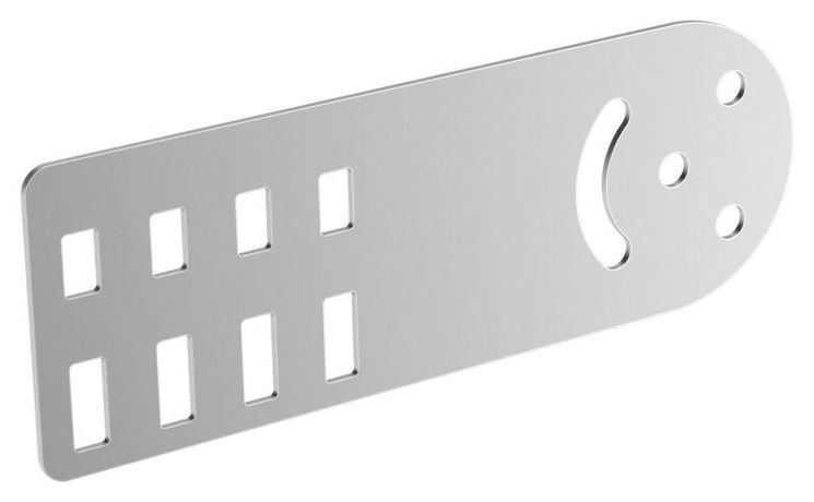 Пластина шарнирная h=80мм | CLM51D-PSH-080 IEK