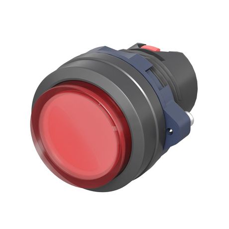 Головка кнопки выпуклая прозрачная без фиксации красн. DKC M22P-CMLRP ДКС DKC (ДКС) арт. M22P-CMLRP