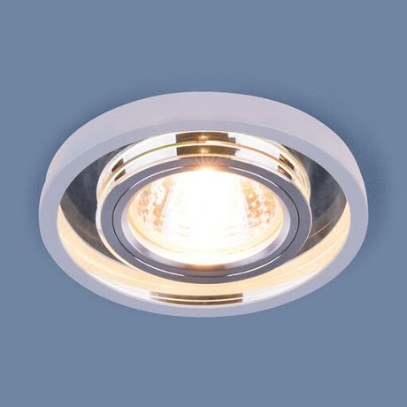 Светильник точечный встраиваемый 7021 MR16 SL/WH зеркальный/белый | a036742 Elektrostandard