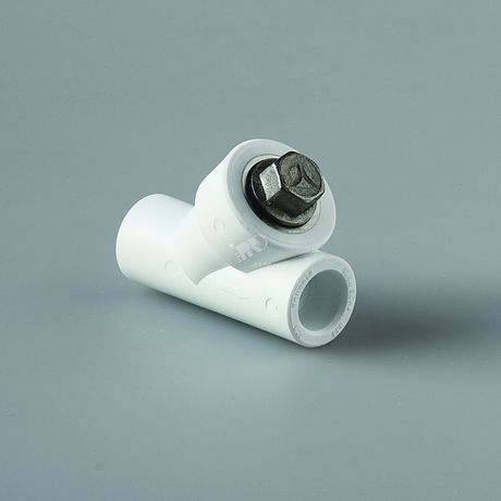 Фильтр сетчатый 32 ВВ косой, полипропиленовый PPR белый - PA440012 PRO AQUA