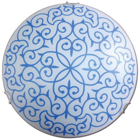 Светильник Восточный стиль 300 НПБ 01-2х60-139 М16 матовый син.кл.хром ИУ - 1005205112 Элетех