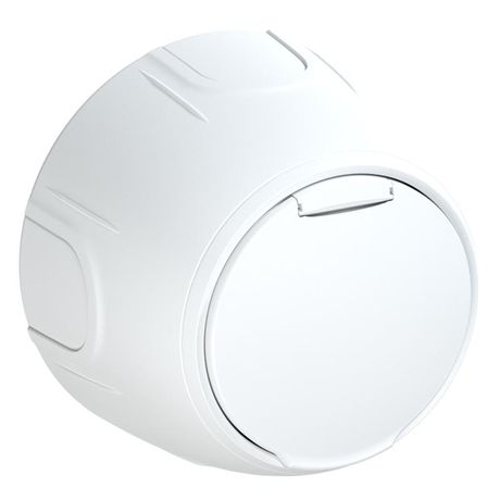 Розетка Rotondo с заземл. защ. крышкой винтов. контакты бел. OneKeyElectro 7700946 ССТ