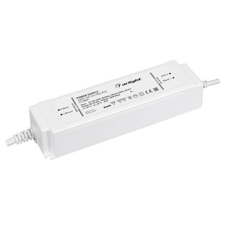 Блок питания ARPJ-SP-571750-PFC (100W, 40-57V, 1.75A) (Arlight, IP67 Пластик, 5 лет) | 038623 Arlight