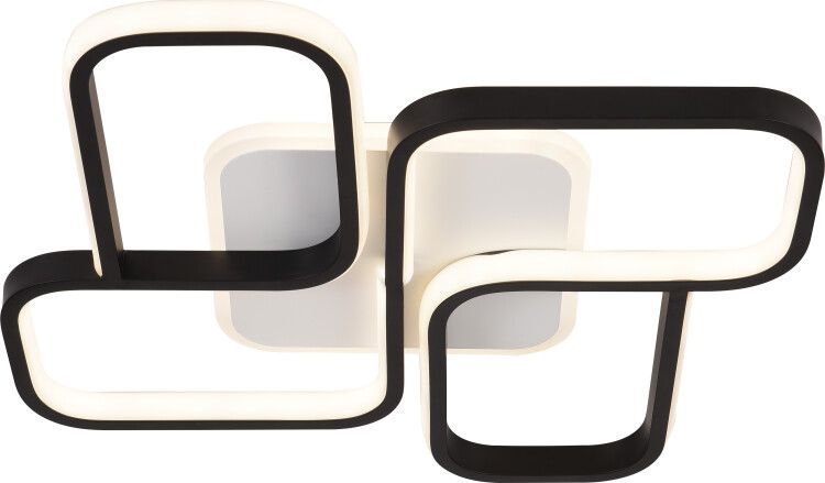 Светильник светодиодный Lydia 6104-101 81Вт 3700К-4750К потолочн. модерн с пультом Rivoli Б0059012 ЭРА