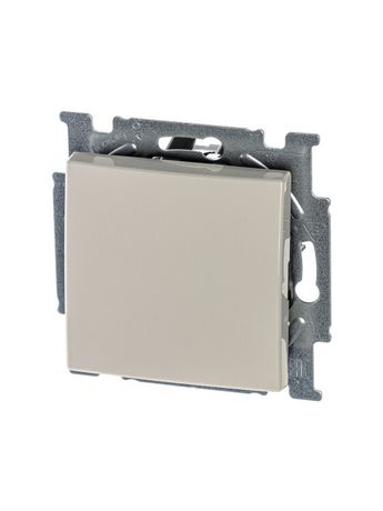 Выключатель 1-кл. 1п СП Basic 55 10А IP20 с клавишей механизм сл. кость ABB 2CKA001012A2146 1012-0-2146