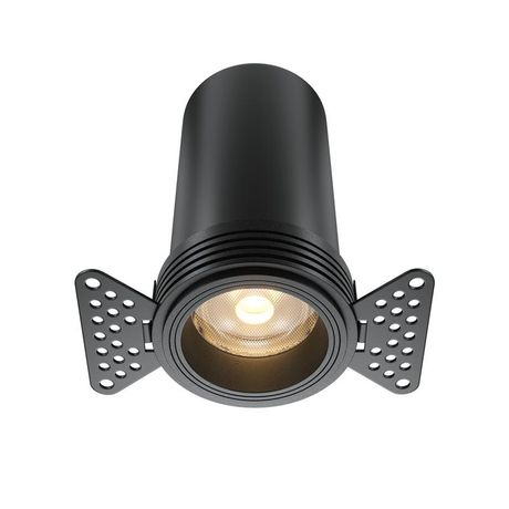 Светильник встраиваемый FOCUS LED 3000К 12Вт 60град. Maytoni DL125-L12-3K-TRS-B