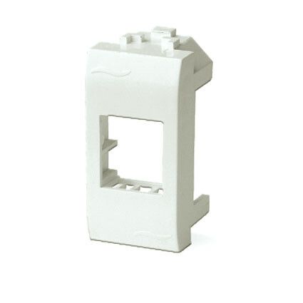 Адаптер для информ. разъемов SYSTIMAX. слоновая кость. 1мод. | 75609S DKC ДКС