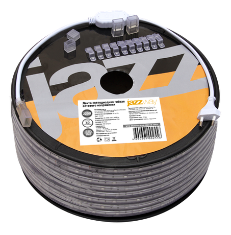 Лента светодиодная LED MVS-2835/60-IP68-220V- R -1m (красный свет) | 5004290 Jazzway