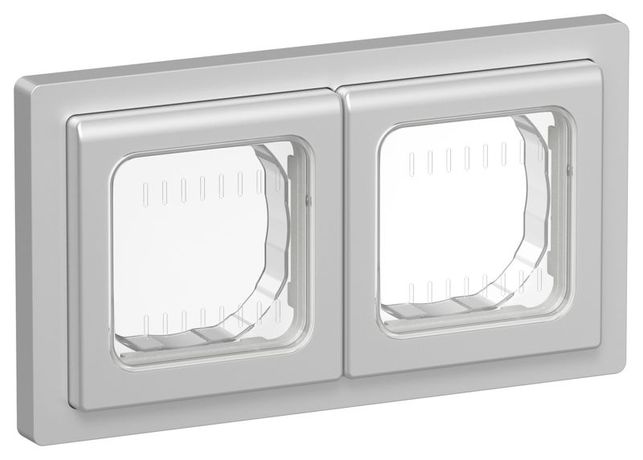 Рамка 2-м СП FLITE Рпро-2-55-ФлА IP55 алюм. IEK FI-M20-32-55-K47 IEK арт. FI-M20-32-55-K47