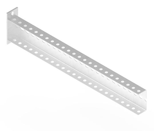 Консоль легкая 85х40 L500 оцинкованное П(U)-образная - Н3113420572 СОЭМИ