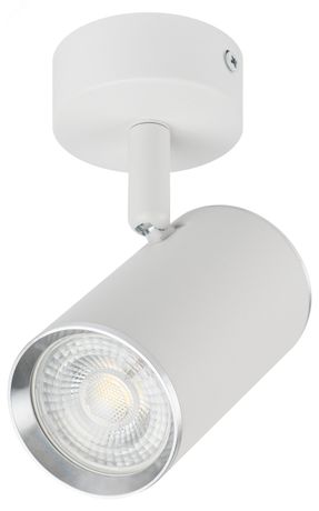 Светильник настенно-потолочный спот OL35 WH MR16 GU10 IP20 белый, хром | Б0056363 ЭРА
