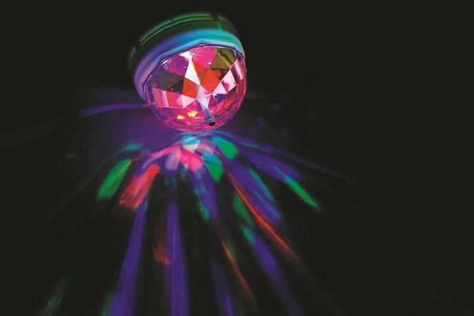 Гирлянда светильник-проектор, лампа Е27 вращается - KOCNL-EL142 Космос