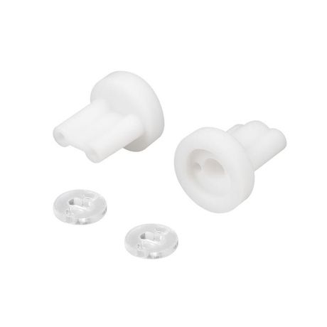 Заглушка ARL-WAVE-18x15-S-CAP-SET-WH (ARL, пластик) - 052652 Arlight