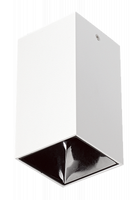 Светильник светодиодный ДПО GU10 без лампы квадратный черный корпус рефлектор - 5031449 Jazzway