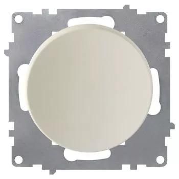 Выключатель одинарный с самовозвратом, цвет бежевый (серия Florence) - 7700248 ССТ