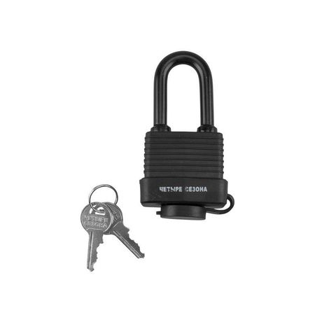 Замок навесной ВЗ-40 ДД ЧЕТЫРЕ СЕЗОНА | 79-0124 SDS MEET