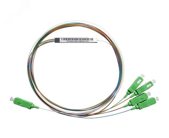 PLС сплиттер 1х4, 0.9мм, гильза, SC/APC | 09-0415 SUPRLAN Net.on