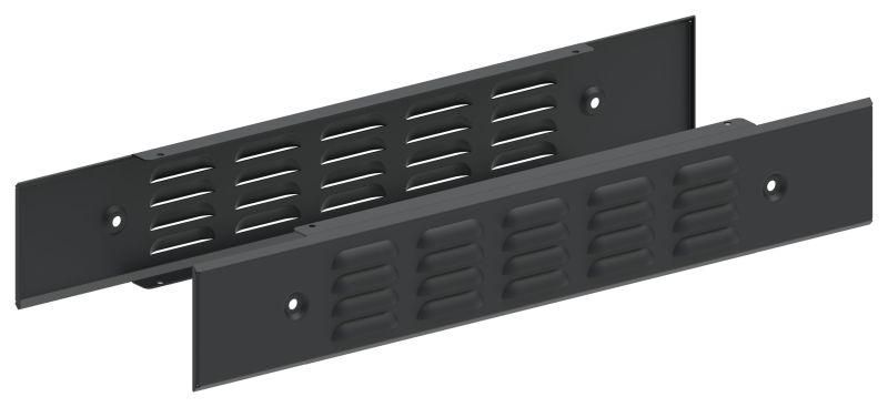 Панель цоколя вентилируемая 100х600 RAL7021 FORMAT (уп.2шт) IEK FO-00D-PCV-010-060-7021