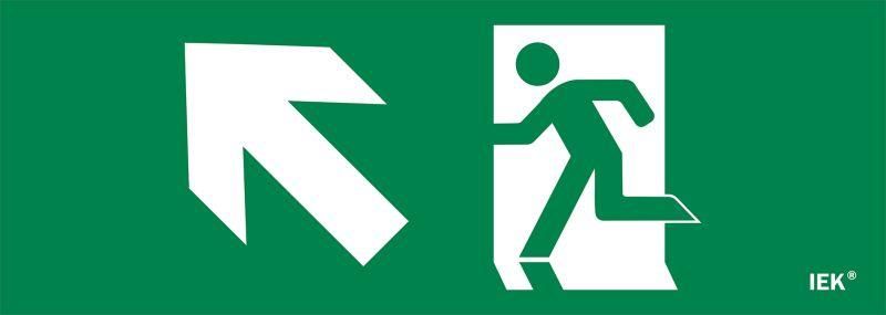 Этикетка самоклеящаяся 280х100мм ''Фигура/стрелка вверх влево'' IEK - LPC10-1-28-10-FVVNAL