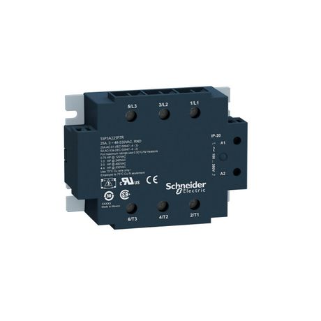 ТВЕРДОТЕЛЬНОЕ РЕЛЕ, 3 ФАЗЫ, 50А | SSP3A250P7R Schneider Electric