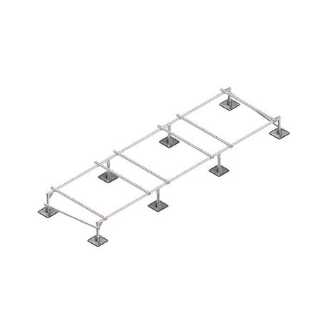 Конструкция опорная для установки оборудования TECHNORAPTOR STEELFOOT 5000х1500 HD КМ TR0358 КМ-Профиль