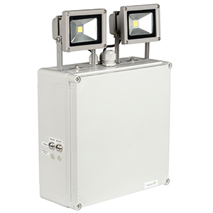 Светильник светодиодный аварийный BS-8151-2x20LED 1ч.непостоянный IP65 - a10381 Белый свет