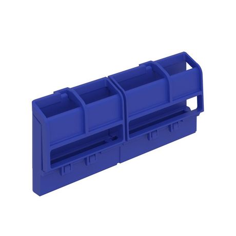 Держатель шинный FRAME 162мм 4 сегмента до 20 полюсов (для всех щитков) син. DKC F08ZZHU1 ДКС