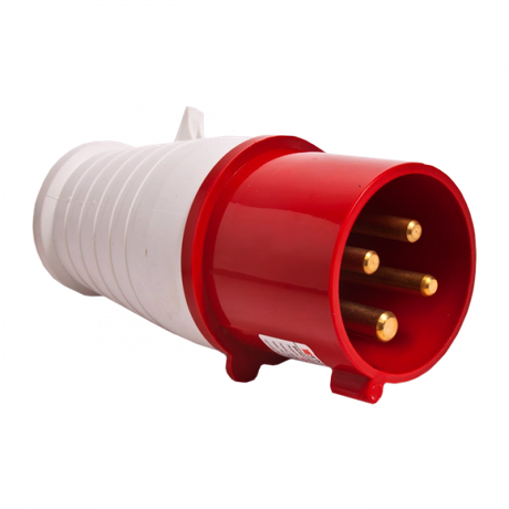 Вилка переносная 024 3Р+РЕ 32А 380В IP44 EKF PROxima | ps-024-32-380